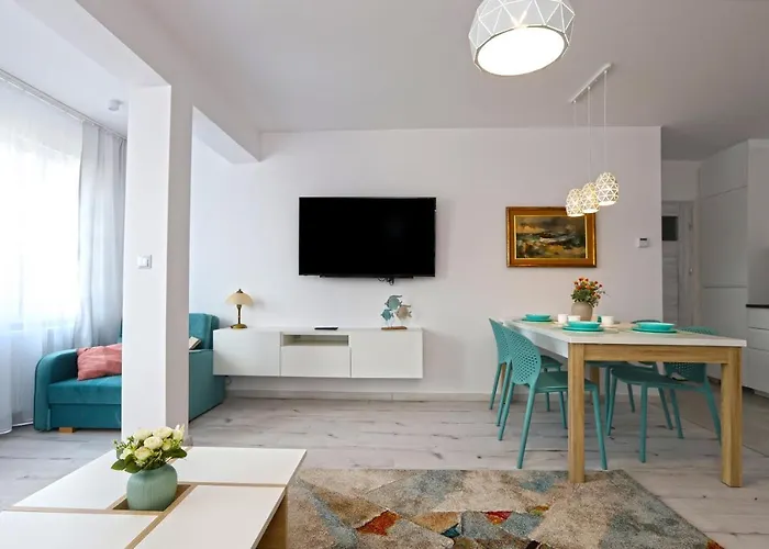 Turkusowe Apartmán Darłówko